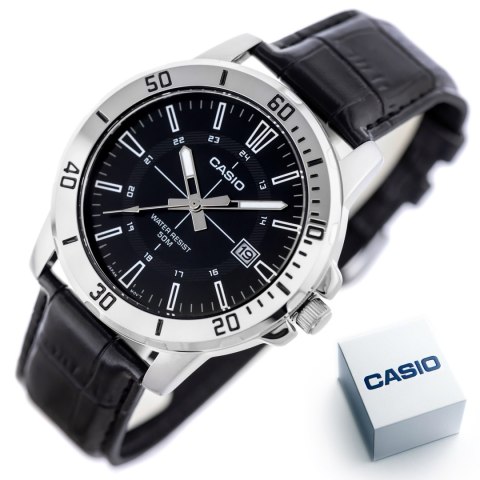 ZEGAREK MĘSKI CASIO MTP -VD01L-1C (zd185g) + BOX ZEGAREK MĘSKI CASIO MTP -VD01L-1C (zd185g) + BOX