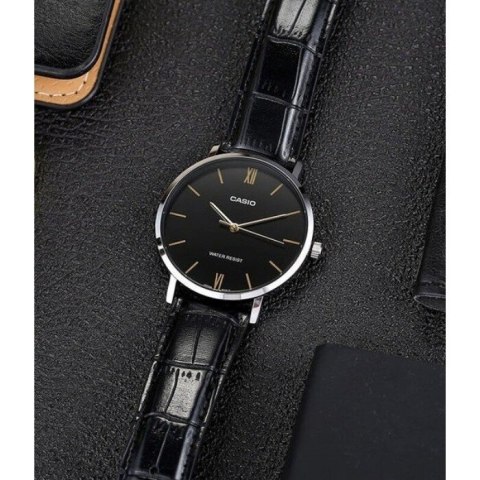 ZEGAREK MĘSKI CASIO MTP-VT01L-1B + BOX (zd165g) ZEGAREK MĘSKI CASIO MTP-VT01L-1B + BOX (zd165g)