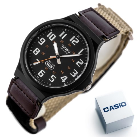 ZEGAREK MĘSKI CASIO MW-240B-5B + BOX ZEGAREK MĘSKI CASIO MW-240B-5B + BOX