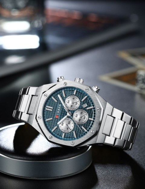 ZEGAREK MĘSKI CURREN 8440 CHRONO (zc047a) +BOX ZEGAREK MĘSKI CURREN 8440 CHRONO (zc047a) +BOX