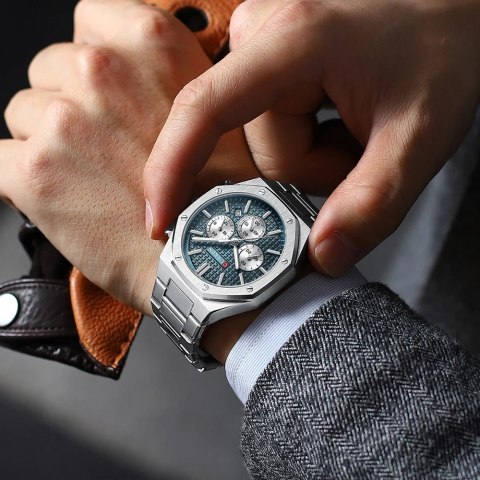 ZEGAREK MĘSKI CURREN 8440 CHRONO (zc047a) +BOX ZEGAREK MĘSKI CURREN 8440 CHRONO (zc047a) +BOX