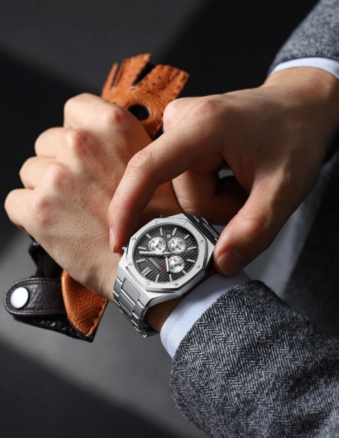 ZEGAREK MĘSKI CURREN 8440 CHRONO (zc047b) + BOX ZEGAREK MĘSKI CURREN 8440 CHRONO (zc047b) + BOX