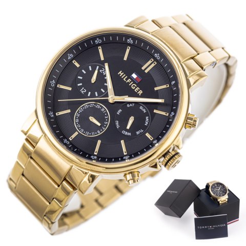ZEGAREK MĘSKI TOMMY HILFIGER TYSON 1710589 (zf100b) + BOX ZEGAREK MĘSKI TOMMY HILFIGER TYSON 1710589 (zf100b) + BOX