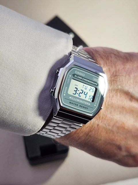 ZEGAREK UNISEX CASIO Retro Vintage A168WA-3A + BOX ZEGAREK UNISEX CASIO Retro Vintage A168WA-3A + BOX