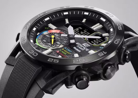 Zegarek Męski Casio EDIFICE 48mm ECB-40MP-1A Bluetooth + BOX Zegarek Męski Casio EDIFICE 48mm ECB-40MP-1A Bluetooth + BOX