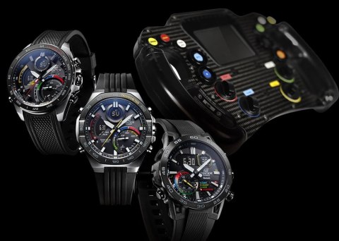 Zegarek Męski Casio EDIFICE 48mm ECB-40MP-1A Bluetooth + BOX Zegarek Męski Casio EDIFICE 48mm ECB-40MP-1A Bluetooth + BOX
