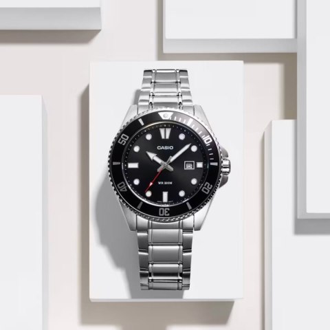 Zegarek Męski Casio MDV-107D-1A1 WR200 + BOX Zegarek Męski Casio MDV-107D-1A1 WR200 + BOX