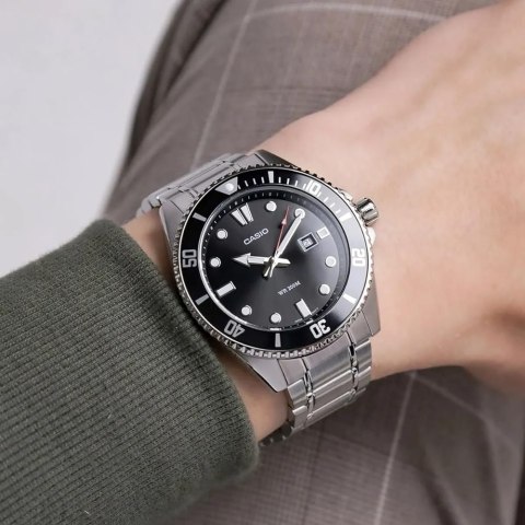 Zegarek Męski Casio MDV-107D-1A1 WR200 + BOX Zegarek Męski Casio MDV-107D-1A1 WR200 + BOX