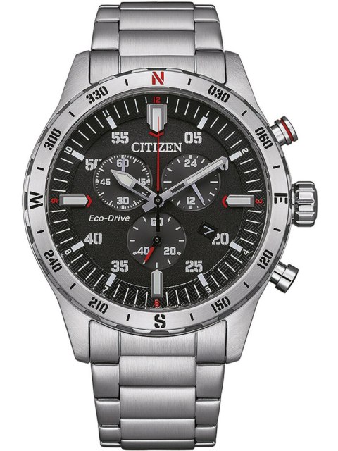 Zegarek Męski Citizen Eco-Drive Chronograph AT2520-89E + BOX Zegarek Męski Citizen Eco-Drive Chronograph AT2520-89E + BOX