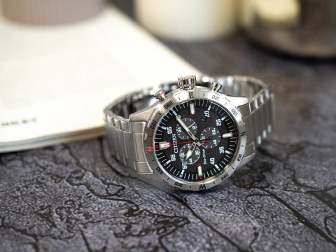 Zegarek Męski Citizen Eco-Drive Chronograph AT2520-89E + BOX Zegarek Męski Citizen Eco-Drive Chronograph AT2520-89E + BOX