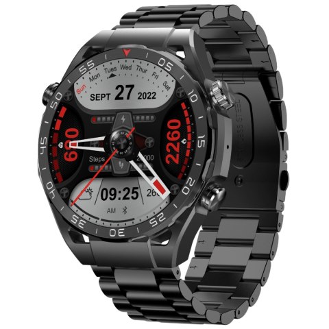 SMARTWATCH MĘSKI GRAVITY GT13-1 - DODATKOWY PASEK (sg028a) SMARTWATCH MĘSKI GRAVITY GT13-1 - DODATKOWY PASEK (sg028a)