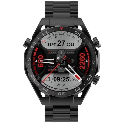 SMARTWATCH MĘSKI GRAVITY GT13-1 - DODATKOWY PASEK (sg028a) SMARTWATCH MĘSKI GRAVITY GT13-1 - DODATKOWY PASEK (sg028a)