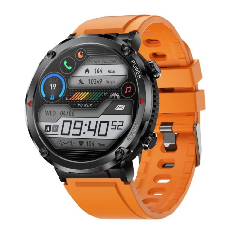 SMARTWATCH MĘSKI GRAVITY GT21-2 - BLUETOOTH CALL, DODATKOWY PASEK (sg025b) SMARTWATCH MĘSKI GRAVITY GT21-2 - BLUETOOTH CALL, DODATKOWY PASEK (sg025b)