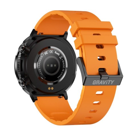 SMARTWATCH MĘSKI GRAVITY GT21-2 - BLUETOOTH CALL, DODATKOWY PASEK (sg025b) SMARTWATCH MĘSKI GRAVITY GT21-2 - BLUETOOTH CALL, DODATKOWY PASEK (sg025b)