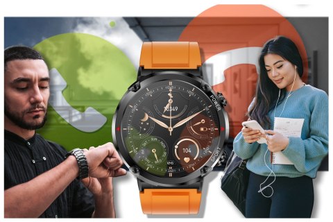 SMARTWATCH MĘSKI GRAVITY GT21-2 - BLUETOOTH CALL, DODATKOWY PASEK (sg025b) SMARTWATCH MĘSKI GRAVITY GT21-2 - BLUETOOTH CALL, DODATKOWY PASEK (sg025b)