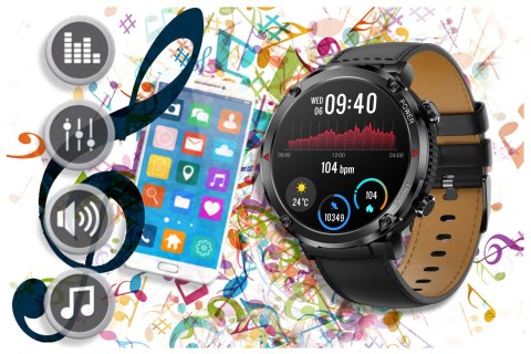 SMARTWATCH MĘSKI GRAVITY GT21-3 - BLUETOOTH CALL, DODATKOWY PASEK (sg025c) SMARTWATCH MĘSKI GRAVITY GT21-3 - BLUETOOTH CALL, DODATKOWY PASEK (sg025c)