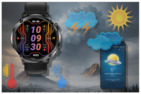 SMARTWATCH MĘSKI GRAVITY GT21-3 - BLUETOOTH CALL, DODATKOWY PASEK (sg025c) SMARTWATCH MĘSKI GRAVITY GT21-3 - BLUETOOTH CALL, DODATKOWY PASEK (sg025c)