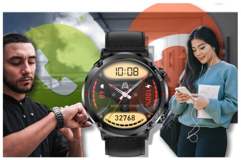 SMARTWATCH MĘSKI GRAVITY GT21-3 - BLUETOOTH CALL, DODATKOWY PASEK (sg025c) SMARTWATCH MĘSKI GRAVITY GT21-3 - BLUETOOTH CALL, DODATKOWY PASEK (sg025c)