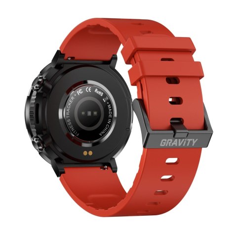 SMARTWATCH MĘSKI GRAVITY GT21-6 - BLUETOOTH CALL, DODATKOWY PASEK (sg025f) SMARTWATCH MĘSKI GRAVITY GT21-6 - BLUETOOTH CALL, DODATKOWY PASEK (sg025f)