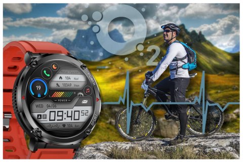 SMARTWATCH MĘSKI GRAVITY GT21-6 - BLUETOOTH CALL, DODATKOWY PASEK (sg025f) SMARTWATCH MĘSKI GRAVITY GT21-6 - BLUETOOTH CALL, DODATKOWY PASEK (sg025f)