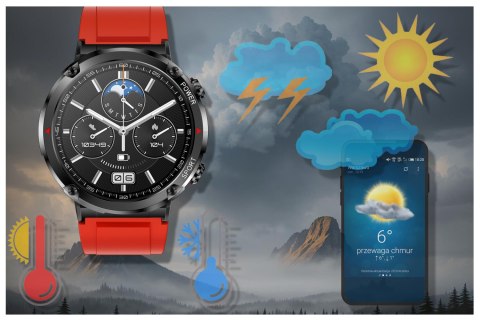 SMARTWATCH MĘSKI GRAVITY GT21-6 - BLUETOOTH CALL, DODATKOWY PASEK (sg025f) SMARTWATCH MĘSKI GRAVITY GT21-6 - BLUETOOTH CALL, DODATKOWY PASEK (sg025f)