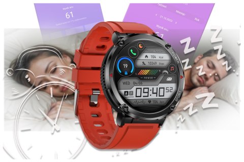 SMARTWATCH MĘSKI GRAVITY GT21-6 - BLUETOOTH CALL, DODATKOWY PASEK (sg025f) SMARTWATCH MĘSKI GRAVITY GT21-6 - BLUETOOTH CALL, DODATKOWY PASEK (sg025f)