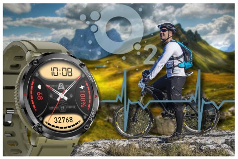 SMARTWATCH MĘSKI GRAVITY GT21-7 - BLUETOOTH CALL, DODATKOWY PASEK (sg025g) SMARTWATCH MĘSKI GRAVITY GT21-7 - BLUETOOTH CALL, DODATKOWY PASEK (sg025g)