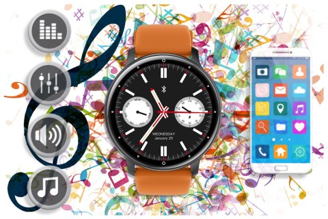 SMARTWATCH UNISEX GRAVITY GT1-2 PRO - ROZMOWY BLUETOOTH, DODATKOWY PASEK (sg027b) SMARTWATCH UNISEX GRAVITY GT1-2 PRO - ROZMOWY BLUETOOTH, DODATKOWY PASEK (sg027b)