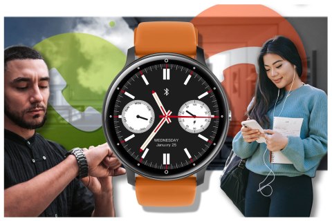 SMARTWATCH UNISEX GRAVITY GT1-2 PRO - ROZMOWY BLUETOOTH, DODATKOWY PASEK (sg027b) SMARTWATCH UNISEX GRAVITY GT1-2 PRO - ROZMOWY BLUETOOTH, DODATKOWY PASEK (sg027b)