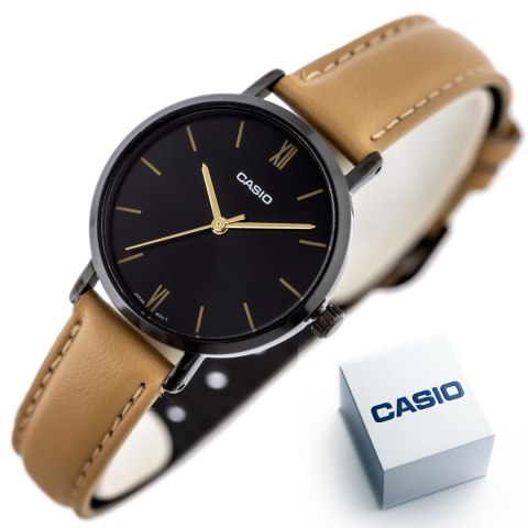 ZEGAREK DAMSKI CASIO LTP-VT02BL-1A KLASYKA + BOX ZEGAREK DAMSKI CASIO LTP-VT02BL-1A KLASYKA + BOX