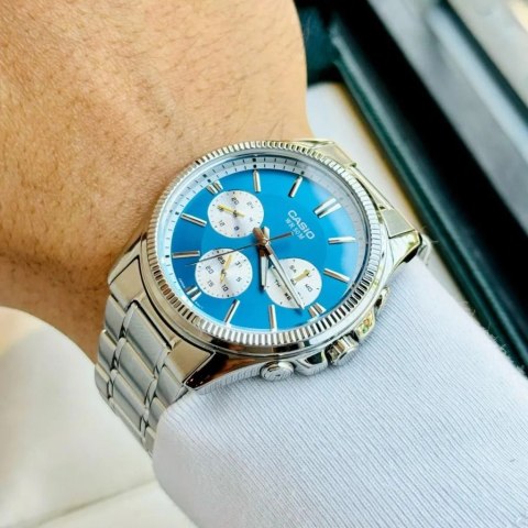 ZEGAREK MĘSKI CASIO MTP-1375D-2A2 (zd112d) + BOX ZEGAREK MĘSKI CASIO MTP-1375D-2A2 (zd112d) + BOX
