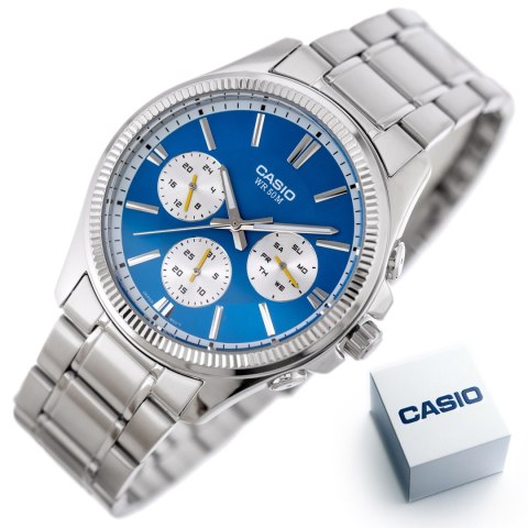 ZEGAREK MĘSKI CASIO MTP-1375D-2A2 (zd112d) + BOX ZEGAREK MĘSKI CASIO MTP-1375D-2A2 (zd112d) + BOX