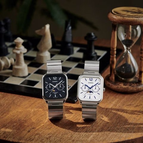 ZEGAREK MĘSKI CASIO MTP-M305D-1A + BOX ZEGAREK MĘSKI CASIO MTP-M305D-1A + BOX