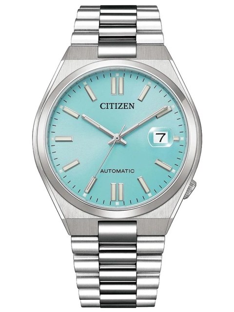 ZEGAREK MĘSKI CITIZEN Tsuyosa Turquoise Blue NJ0151-88M - AUTOMAT SZAFIR ZEGAREK MĘSKI CITIZEN Tsuyosa Turquoise Blue NJ0151-88M - AUTOMAT SZAFIR