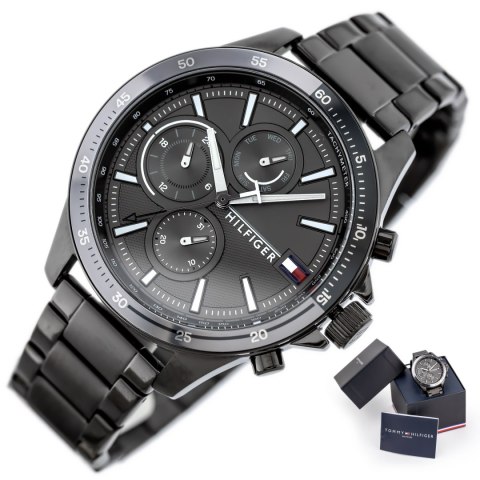 ZEGAREK MĘSKI TOMMY HILFIGER 1791719 BANK (zf022c) ZEGAREK MĘSKI TOMMY HILFIGER 1791719 BANK (zf022c)