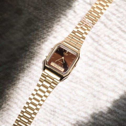 ZEGAREK UNISEX CASIO AQ-230GA-5A Vintage Maxi + BOX ZEGAREK UNISEX CASIO AQ-230GA-5A Vintage Maxi + BOX