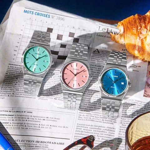 Zegarek Męski Casio MTP-B145D-4A + BOX (zd230d) Zegarek Męski Casio MTP-B145D-4A + BOX (zd230d)