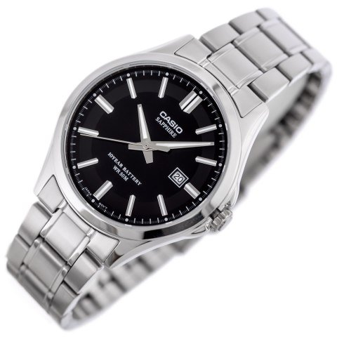 Zegarek Męski Casio MTS-100D-1A + BOX (zd236a) SZAFIR Zegarek Męski Casio MTS-100D-1A + BOX (zd236a) SZAFIR