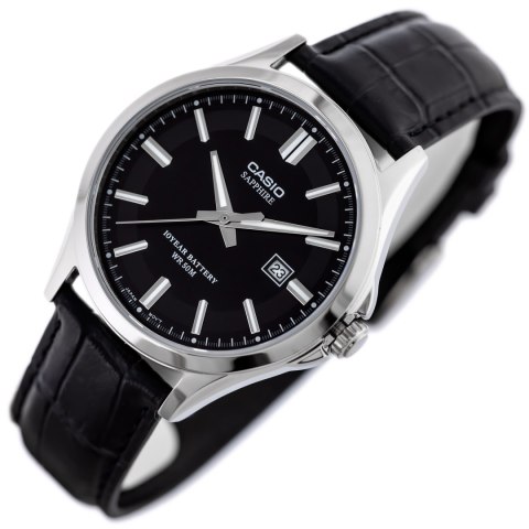 Zegarek Męski Casio MTS-100L-1A+ BOX (zd237a) SZAFIR Zegarek Męski Casio MTS-100L-1A+ BOX (zd237a) SZAFIR