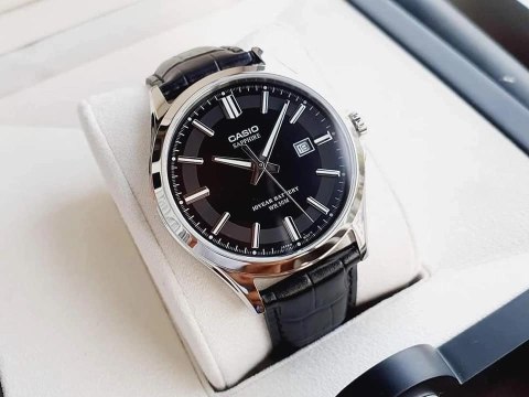 Zegarek Męski Casio MTS-100L-1A+ BOX (zd237a) SZAFIR Zegarek Męski Casio MTS-100L-1A+ BOX (zd237a) SZAFIR