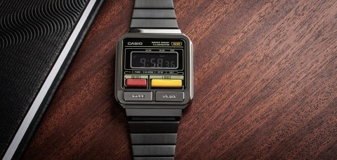 Zegarek Męski Casio Vintage A120WEGG-1BDF +BOX Zegarek Męski Casio Vintage A120WEGG-1BDF +BOX
