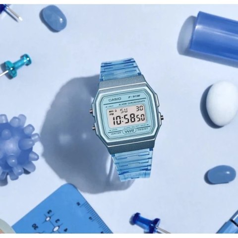 Zegarek Unisex Casio Retro Vintage F-91WS-2 (zd648b) + BOX Zegarek Unisex Casio Retro Vintage F-91WS-2 (zd648b) + BOX