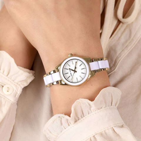ZEGAREK DAMSKI Anne Klein Gold-Tone AK-3212WTGB + BOX ZEGAREK DAMSKI Anne Klein Gold-Tone AK-3212WTGB + BOX