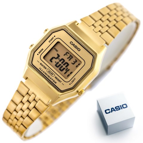 ZEGAREK DAMSKI CASIO VINTAGE LA680WGA-9D + BOX ZEGAREK DAMSKI CASIO VINTAGE LA680WGA-9D + BOX