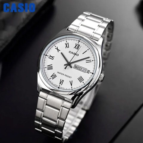 ZEGAREK MĘSKI CASIO MTP-V006D-7B (zd210j) + BOX ZEGAREK MĘSKI CASIO MTP-V006D-7B (zd210j) + BOX