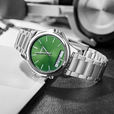 ZEGAREK MĘSKI CASIO MTP-VC01D-3E+ BOX (zd239b) ZEGAREK MĘSKI CASIO MTP-VC01D-3E+ BOX (zd239b)