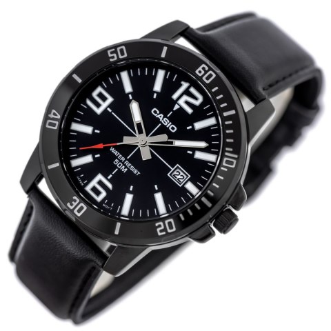 ZEGAREK MĘSKI CASIO MTP-VD01BL-1B (zd169d) + BOX ZEGAREK MĘSKI CASIO MTP-VD01BL-1B (zd169d) + BOX