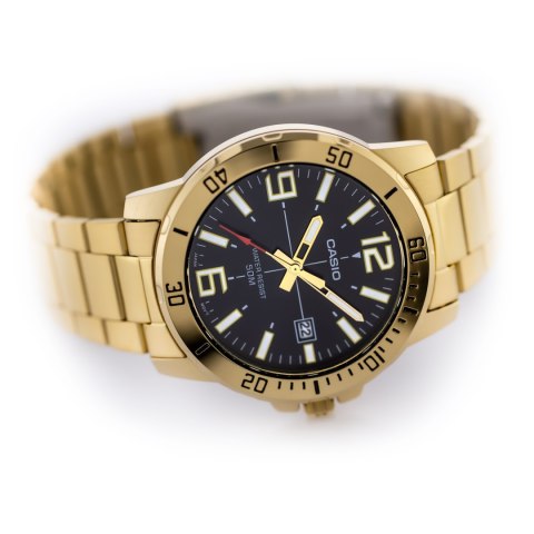 ZEGAREK MĘSKI CASIO MTP-VD01G-1B + BOX ZEGAREK MĘSKI CASIO MTP-VD01G-1B + BOX