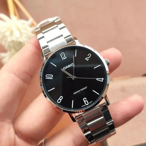 ZEGAREK MĘSKI CASIO MTP-VT01D-1B2 (zd165i) + BOX ZEGAREK MĘSKI CASIO MTP-VT01D-1B2 (zd165i) + BOX