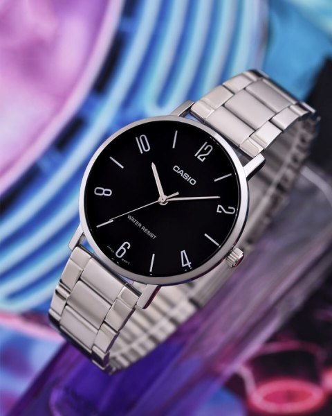 ZEGAREK MĘSKI CASIO MTP-VT01D-1B2 (zd165i) + BOX ZEGAREK MĘSKI CASIO MTP-VT01D-1B2 (zd165i) + BOX
